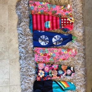 Lot of 6 Hanna Andersson Girls 100 size 4T